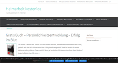 Desktop Screenshot of heimarbeit-kostenlos.info